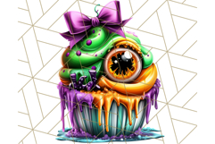 Spooky Cute Monster PNG Clipart, Adorable Halloween Monsters Product Image 5