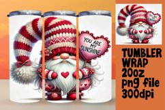 BOLD 20oz Tumbler Artwork for Sublimation , Gnomes Product Image 1
