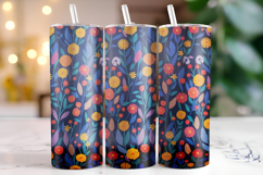 Flower Tumbler Wrap | Sublimation | Tumblers Product Image 1