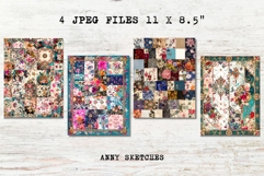 Fuzzy Cuts Collage Junk Journal Pages Printable Product Image 2