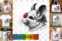 Joyful Sublimation TSHIRT Art, Cute Animals Product Image 1