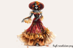 Da de Los Muertos Sublimation PNG Product Image 1