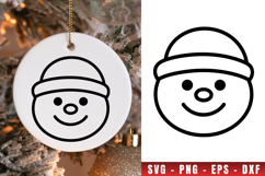 Christmas icon svg, icon png clipart, christmas outline svg Product Image 1