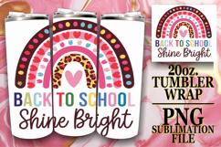 Joyful Reflections 20oz tumbler wrap, Back To School Product Image 1