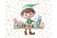 Santa’s Workshop PNG Clipart Elves, Toys &amp; Gifts Clip Art Product Image 5