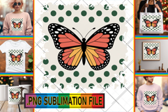 Fun TSHIRT Sublimation Designs, Butterfly Product Image 1