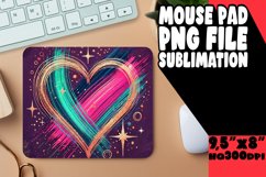 WHIMSICAL MOUSE PAD GIFT IDEAS, Heart Product Image 1