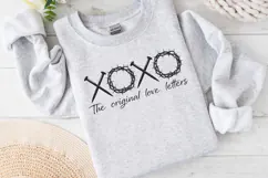 Xoxo The Original Love Letter Clipart | Sublimation Product Image 2