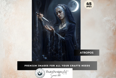 Greek Chthonic Gods Underworld Dark Fantasy Illustrations Product Image 10