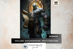 Greek Chthonic Gods Underworld Dark Fantasy Illustrations Product Image 5