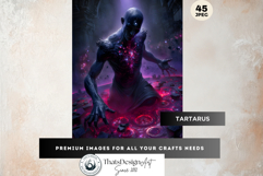 Greek Chthonic Gods Underworld Dark Fantasy Illustrations Product Image 6