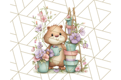 Whimsical Garden Friends Clipart PNG, Animal PNG Product Image 5