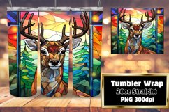 Stained Glass Holiday Tumbler Graphics Product Image 1