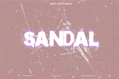 Worn Retro Text Effect Product Image 1