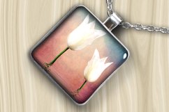 Digital Collage Sheet - Flower Reflection Product Image 3