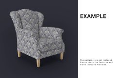 Armchair Upholsteries Studio Mockup Set Product Image 7