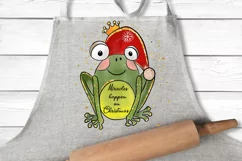 Christmas Frog Illustrations PNG Product Image 7