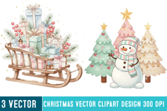 Christmas vector cliapart,Christmas png,Christmas vector Product Image 1