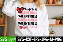 Happy Valentine’s Day SVG Design/Happy Valentine’s Day PNG Product Image 1