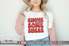 Gimme Some Sugar Sublimation Design| Png | Valentine Designs Product Image 3