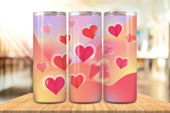 Valentine’s Day Tiny Hearts Tumbler Wrap PNG Big Bundle Product Image 2