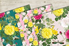 Peony Seamless Patterns, Digital paper, scrapbooking Product Image 2