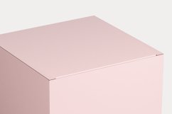 Cuttable Cube Gift Box with Border Holes SVG Product Image 4