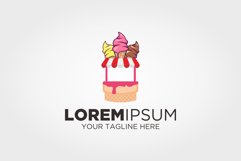 Ice Cream Shop Logo Product Image 1