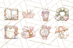 Baseball Mom Clipart PNG, Whimsical Graphics for Sports Moms Product Image 10