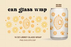 Wrap For Libbey Can Glass SVG Bundle| Beer Can Glass |16 oz Product Image 13