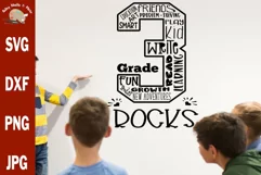 3rd grade rocks svg first day of 3rd grade shirts svg dxf Product Image 1