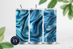 Blue Silk Texture | Luxury Silk Fabric pattern Product Image 2