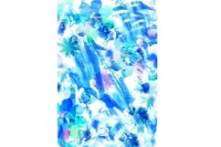 Watercolor and floral background JPG design Product Image 1