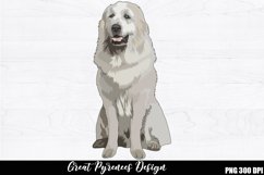 Great Pyrenees Sublimation, Great Pyrenees PNG design Product Image 1