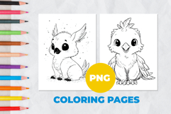Magical pet griffon Coloring Pages | Coloring boo Product Image 1