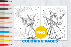 Magician Coloring Pages | Coloring book Product Image 1