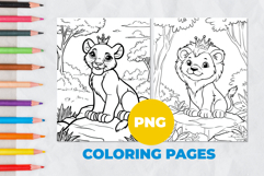 The Lion King Coloring Pages | Coloring book Product Image 1