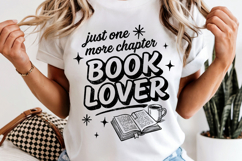 Just One More Chapter PNG Book Lover Reading Product Image 12