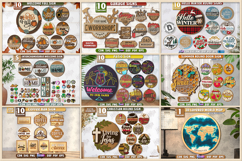 457 Wall Signs Mega Bundle Laser Cut |Wall Decor| Engraving Product Image 3