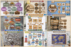 457 Wall Signs Mega Bundle Laser Cut |Wall Decor| Engraving Product Image 4