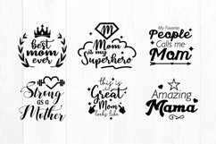 12 Mom bundle SVG quotes Product Image 2