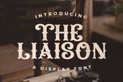 Web Font The Liaison Product Image 1