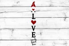 Valentines Day Porch Sign SVG, DXF, PNG, EPS Product Image 2
