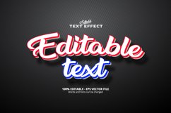 Editable text effect, Editable Text text Product Image 1