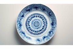 patterns blue white graphic Product Image 1