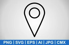 Vector Location Icon Product Image 1