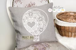 Hot air balloon paper cut design SVG / DXF / EPS / PNG files Product Image 2