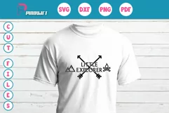 Little Explorer Svg | Baby Svg | Camping Svg | Camper Svg Product Image 2