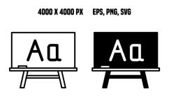 Chalkboard Icons Product Image 1