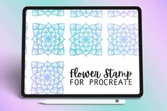 Mandala Stamp Brush - Procreate Brush Product Image 1